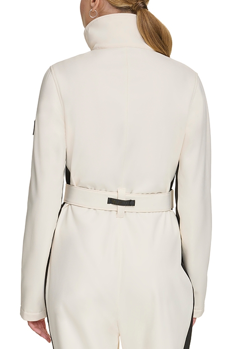 BELTED ONE PIECE SKI WHITE 4