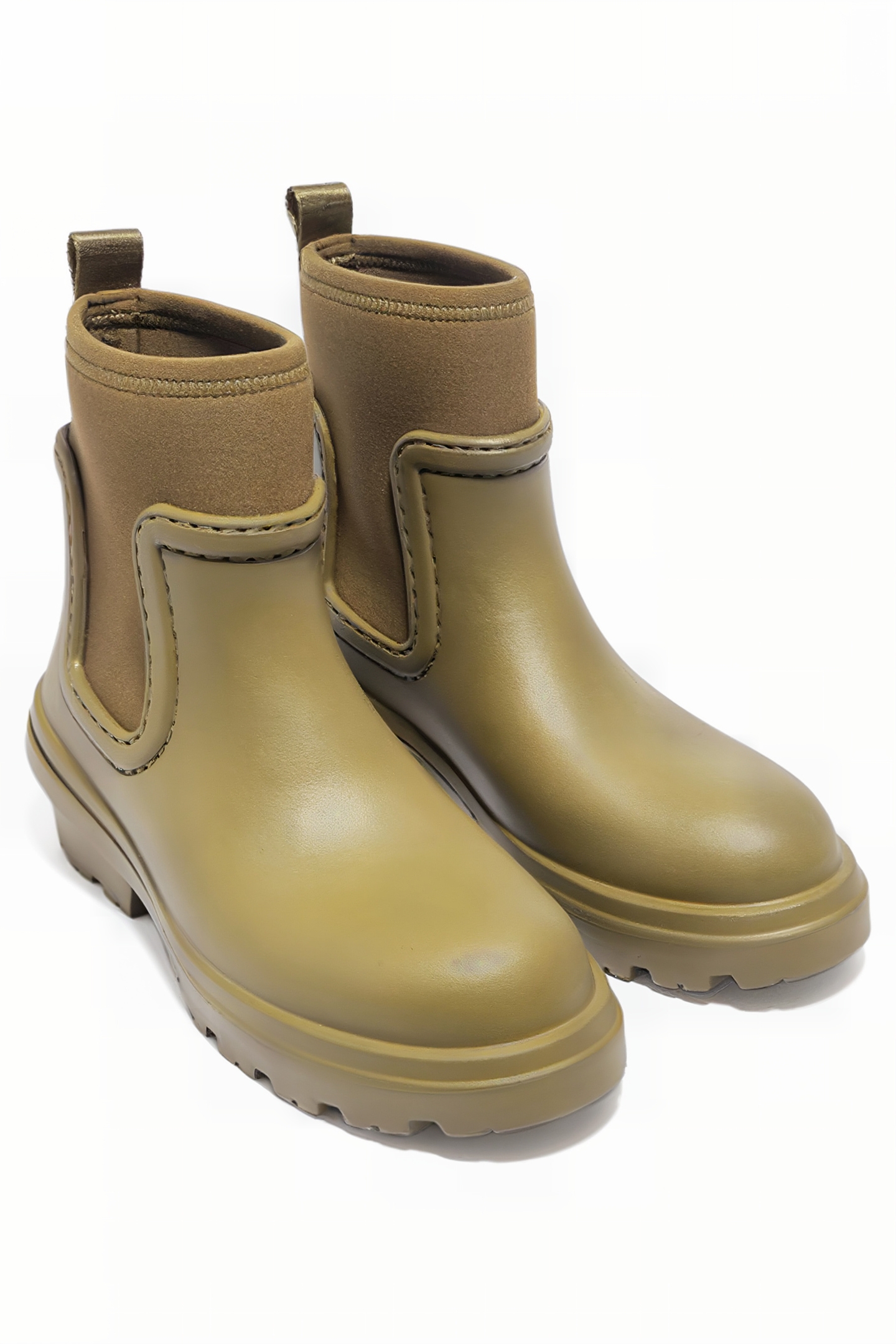KHAKI NEOPRENE WATERPROOF BOOT 2
