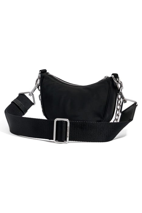 XS BLACK NYLON MOON BAG 2