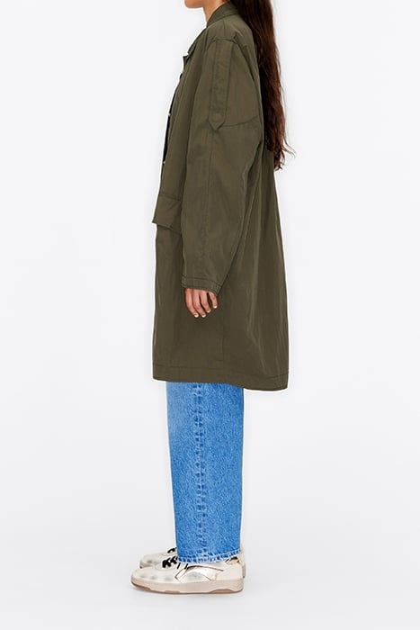 KHAKI FLUID TRENCH 4