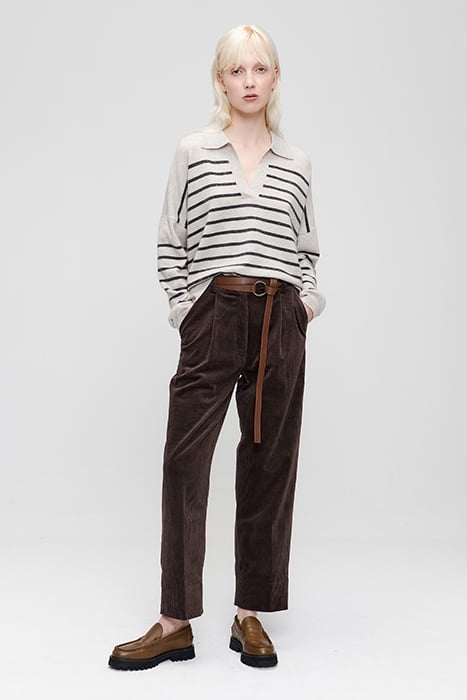 DAISY CORDUROY PANTS COFFEE 2