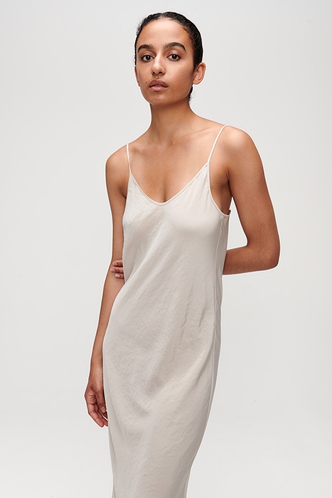 ROME SLIPDRESS CHALK 7