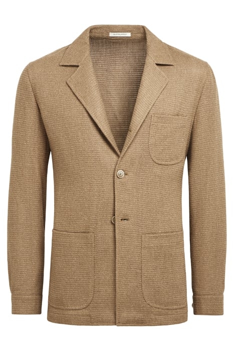 MID BROWN RELAXED FIT SHIRT-JACKET 3