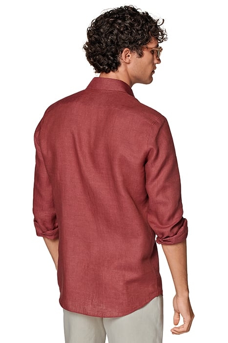 RED SLIM FIT SHIRT 2