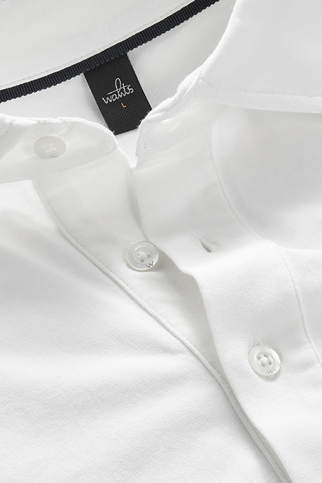 NORTON | TAILORED JERSEY POLOSHIRT OFF WHITE 2