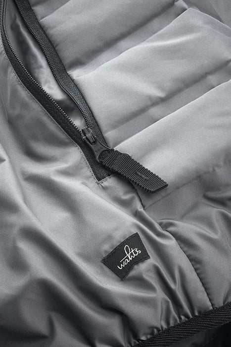 JOHNSON | PADDED COMMUTER JACKET MID GREY 2