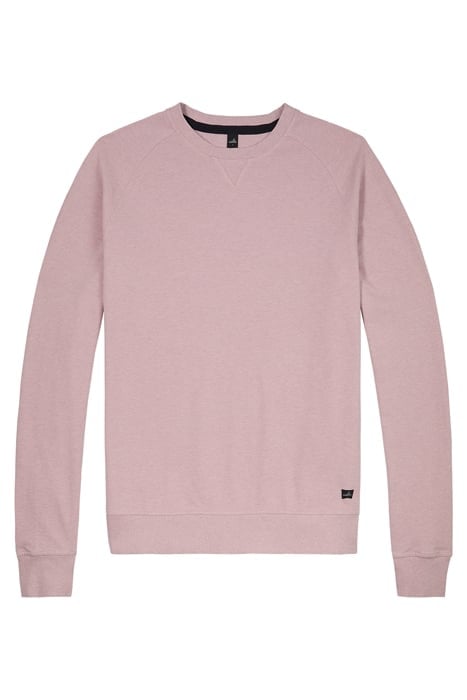 ROWE | PIQUÉ SWEATER SILVER PINK 1