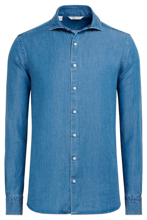 BLUE SLIM FIT SHIRT 4