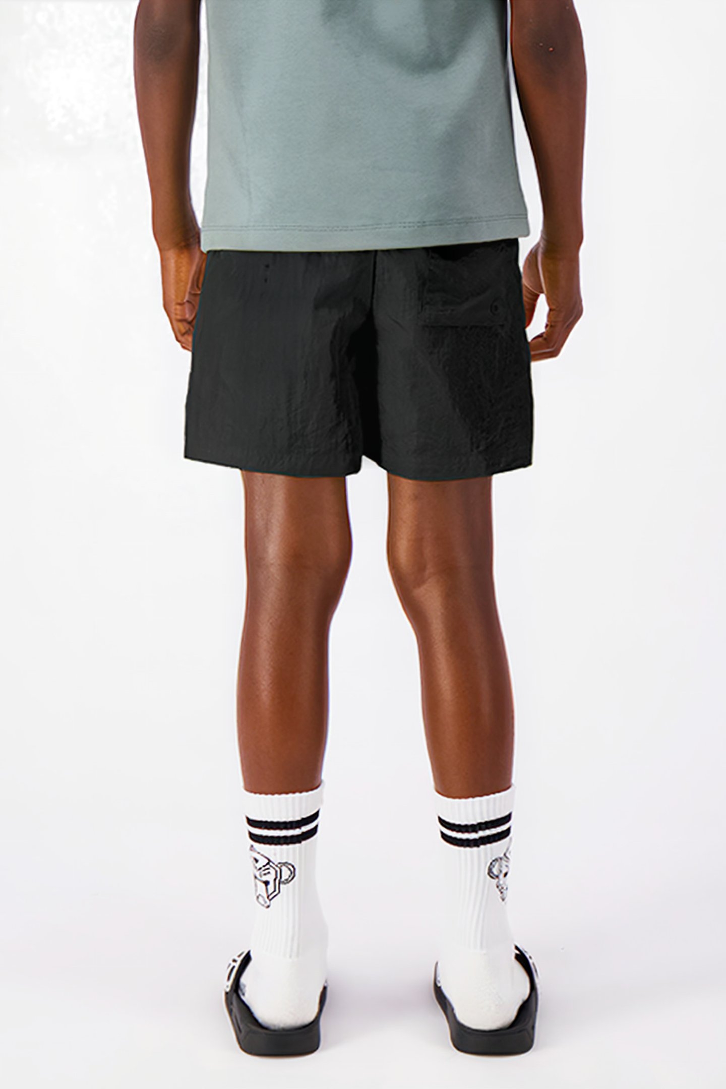 JR. ESSENTIAL SWIMSHORTS BLACK 3