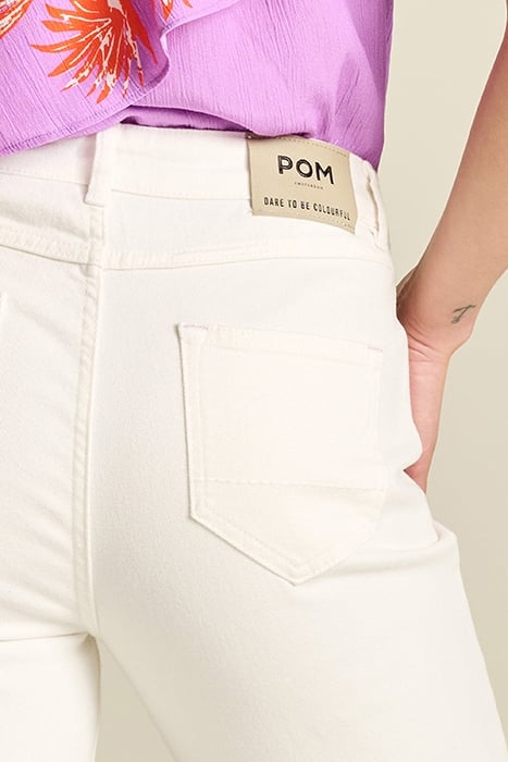 JEANS - KATE FLARE BLOOMING ECRU BEIGE 5