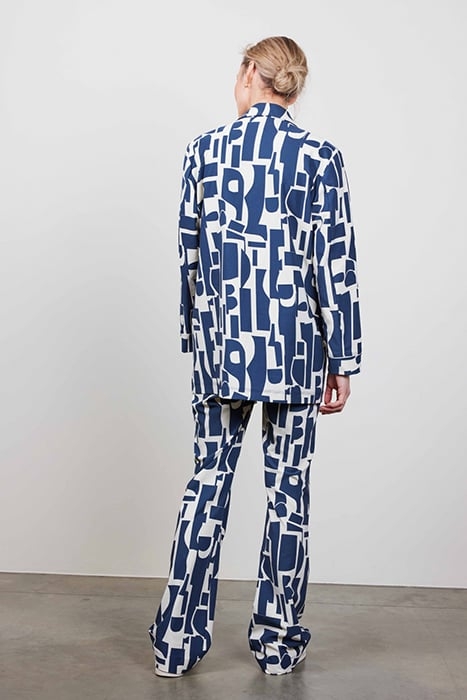 TRAVEL BLAZER MIDA PRINT DARK BLUE WITH GALAXY 2.0 PRINT 3