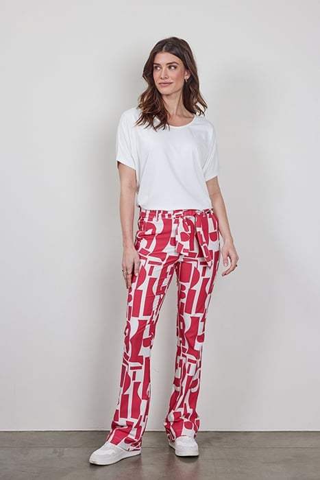 TRAVEL PANTS PASEO PRINT MAGENTA ROSE WITH GALAXY 2.0 PRINT 2