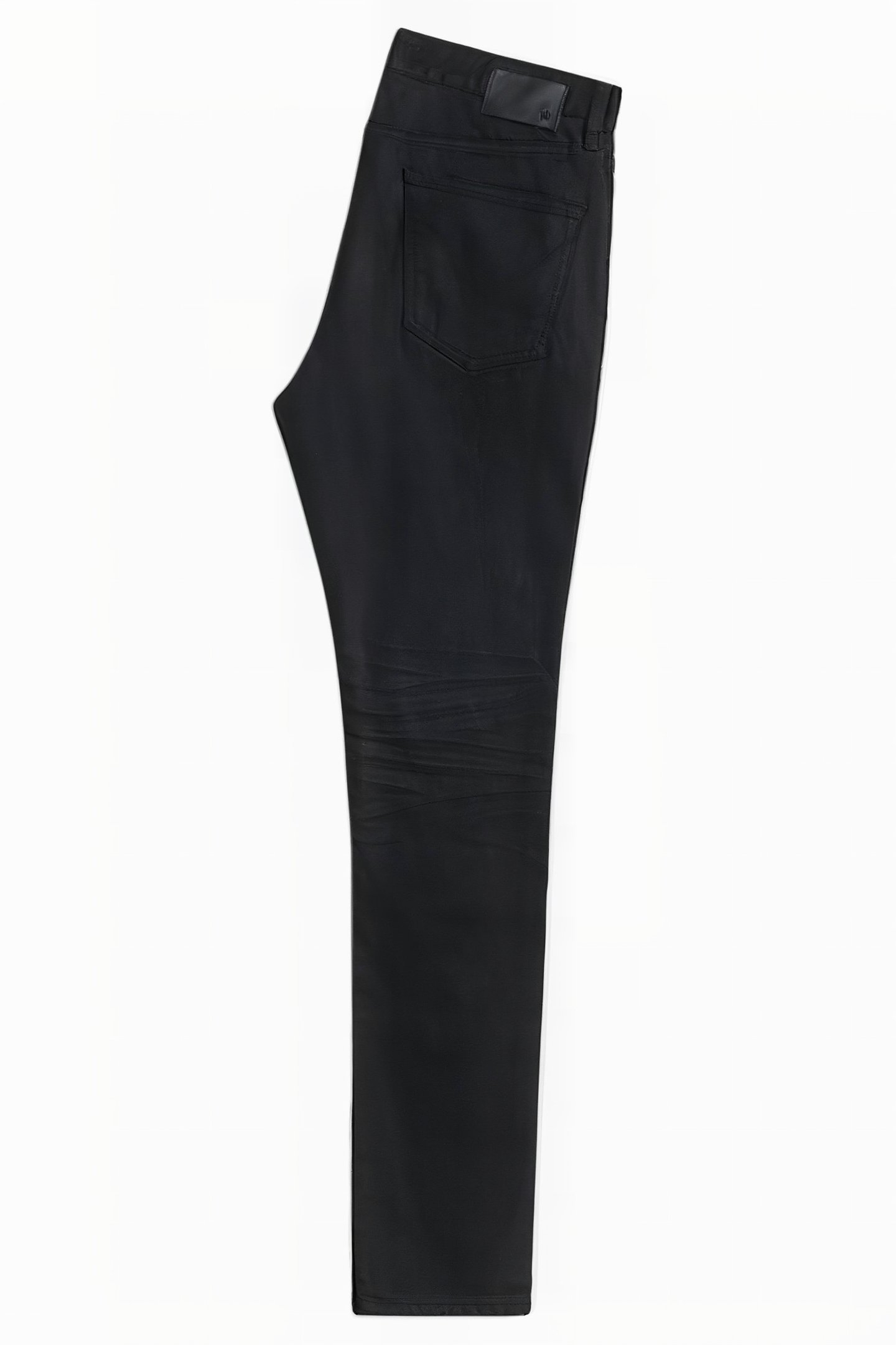 WIGHT COATED STRETCH JEAN JET BLACK 2