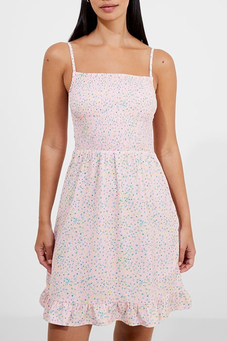 STRAPPY SHIRRED FLIPPY K RED 1