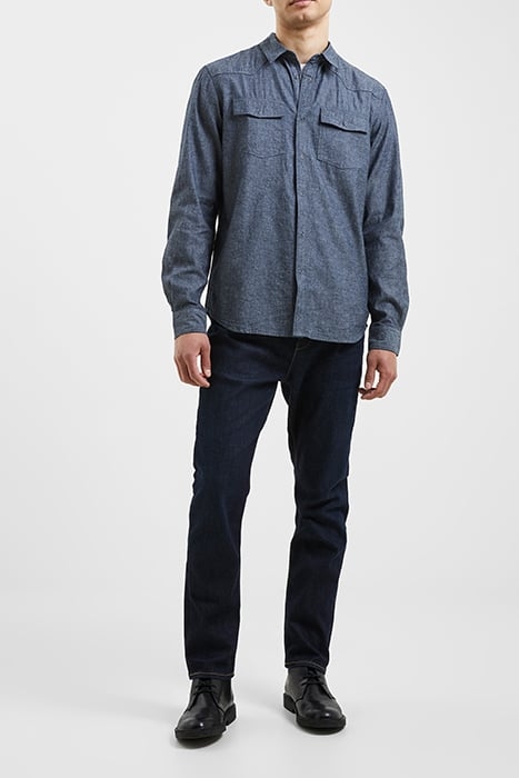 DENIM WESTERN SHIRT BLUE 2