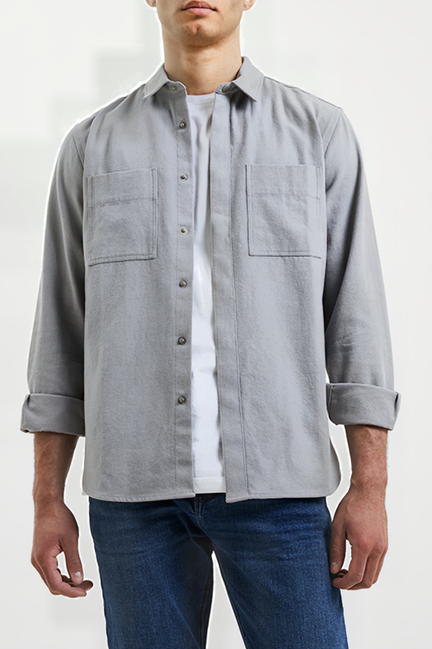 CANVAS SHIRT BLACK 1