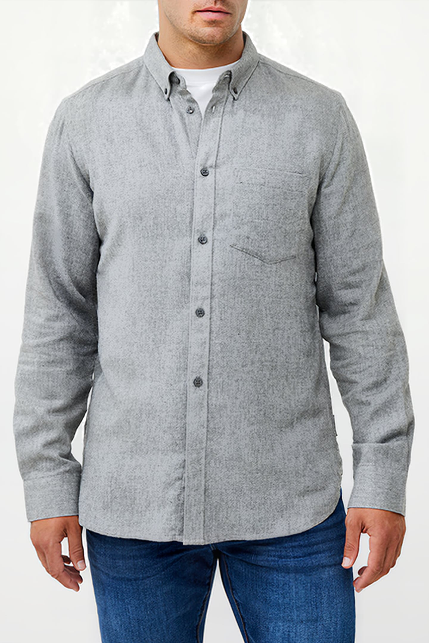 FLANNEL LS MR BLACK 1