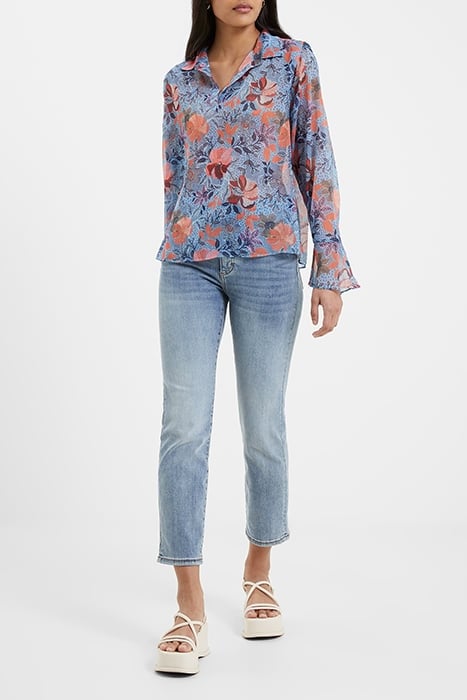 ADALINA HALLIE L/S POPOVER BLUE 2