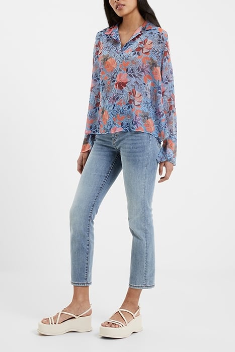 ADALINA HALLIE L/S POPOVER BLUE 4