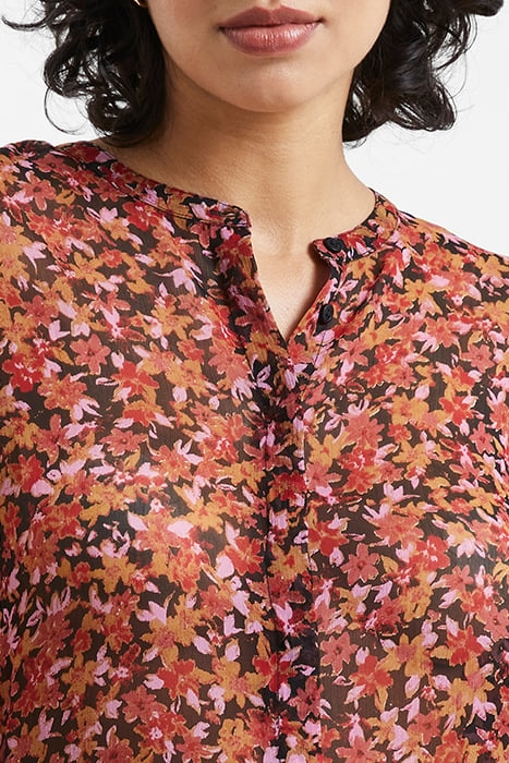 CLARA FLAVIA GRANDAD SHIRT BLACK 4