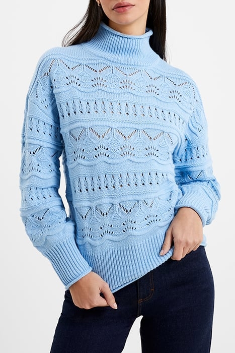 LINNEY STITCH LS HIGH NK JUMPR BLUE 4