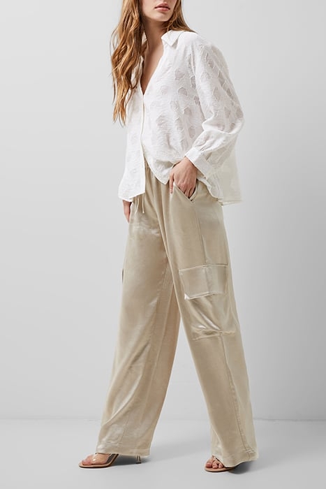 FREYA JACQUARD SHIRT WHITE 2