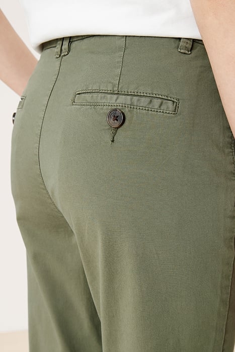 S.OLIVER PANTS DARK GREEN 7