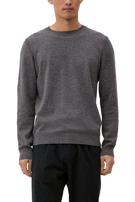 S.OLIVER PULLOVER GREY MELANGE 1