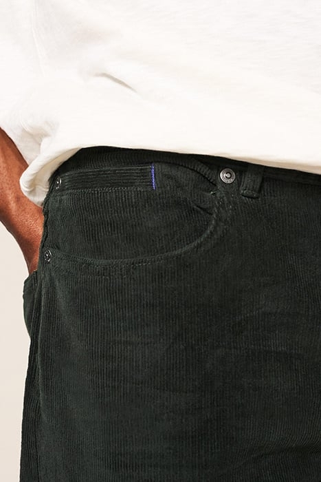 CROSBY CORD TROUSER DARK GREEN 6