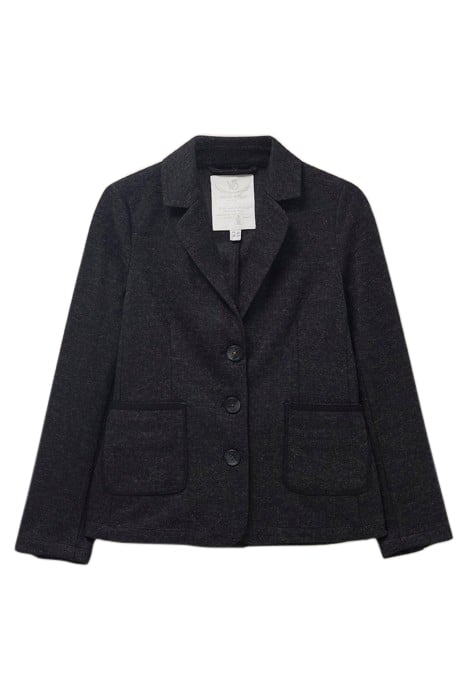 OLIVIA WOOL MIX JERSEY BLAZER GREY 3