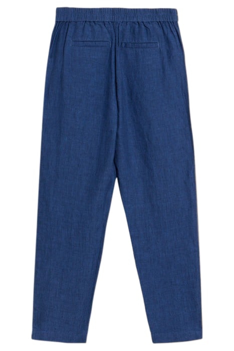 ROWENA LINEN TROUSER DARK NAVY 2