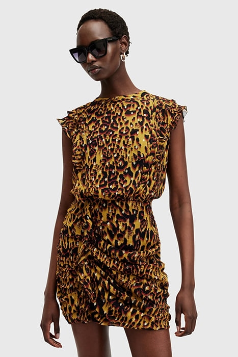 HALI DRESS TERESA DEEP YELLOW 6