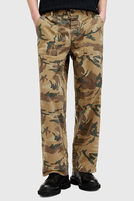 GASPAR TROUSER CAMO BROWN 1