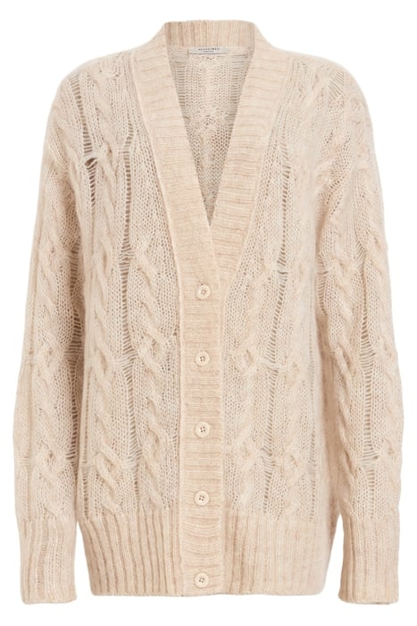 REGAN CARDIGAN ECRU WHITE 4