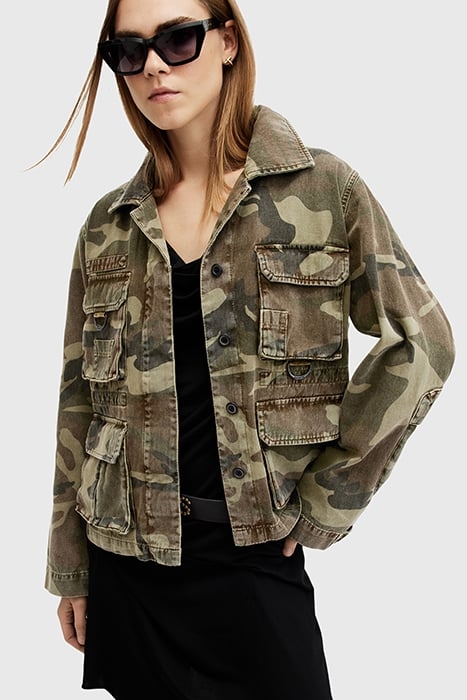 ELM CAMO JACKET CAMO GREEN 1