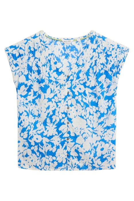 RAE  COTTON VEST BLUE 3