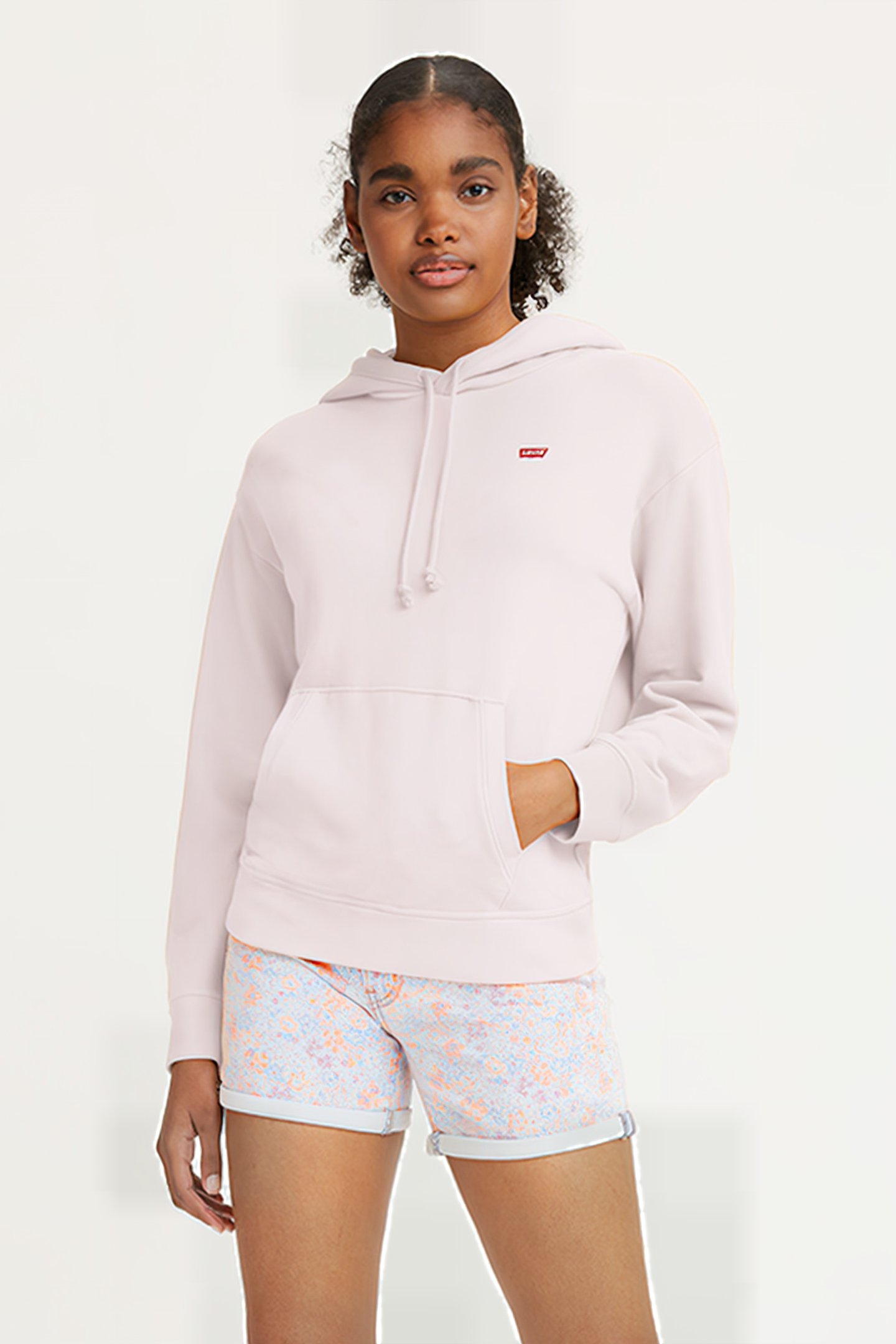 STANDARD HOODIE PINK 1