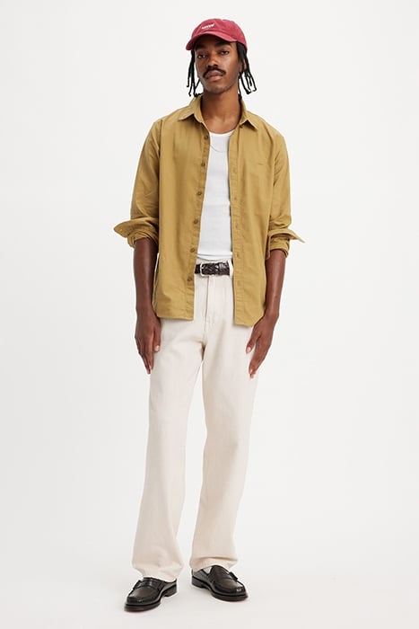 568 STRAIGHT JEANS BEIGE 2