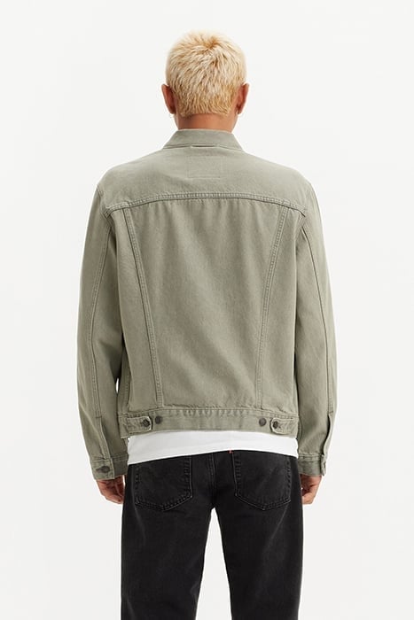 THE DENIM JACKET GREEN 2