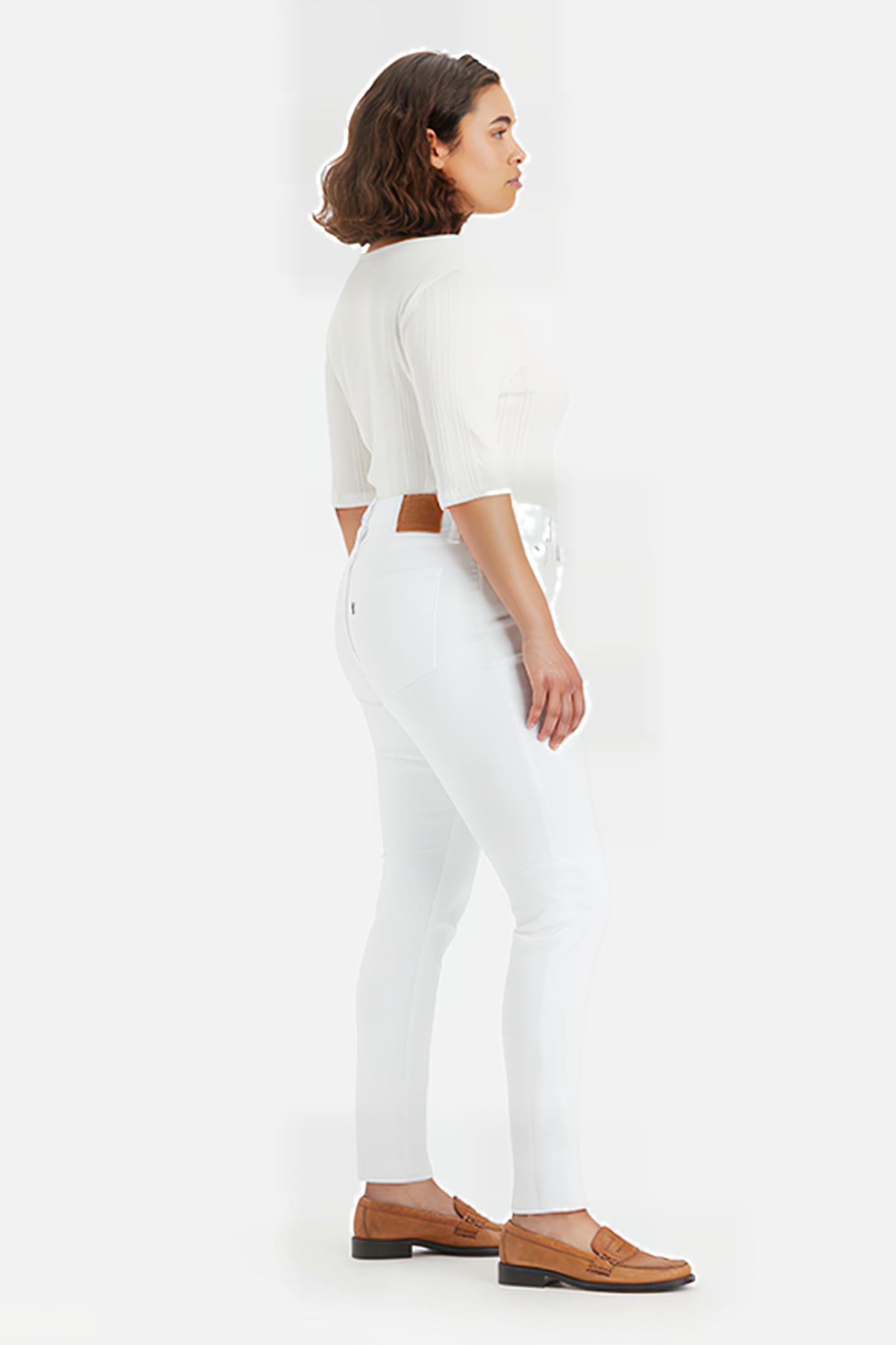 721 SKINNY JEANS WHITE 4