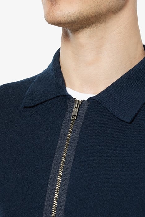 URIANSI ZIP CARDIGAN DEEP MARINE 6