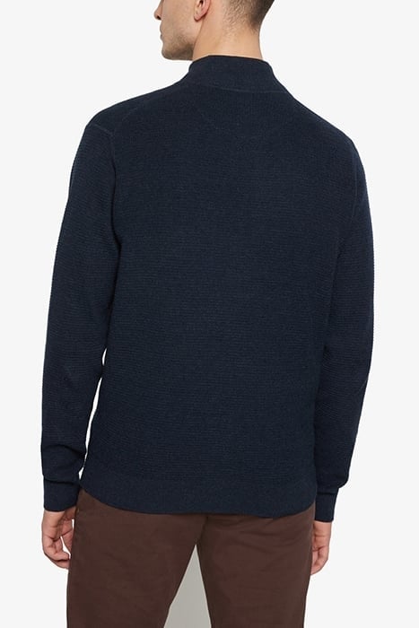 CONNORSI STRUCTURE CARDIGAN+ DEEP MARINE MELANGE 2