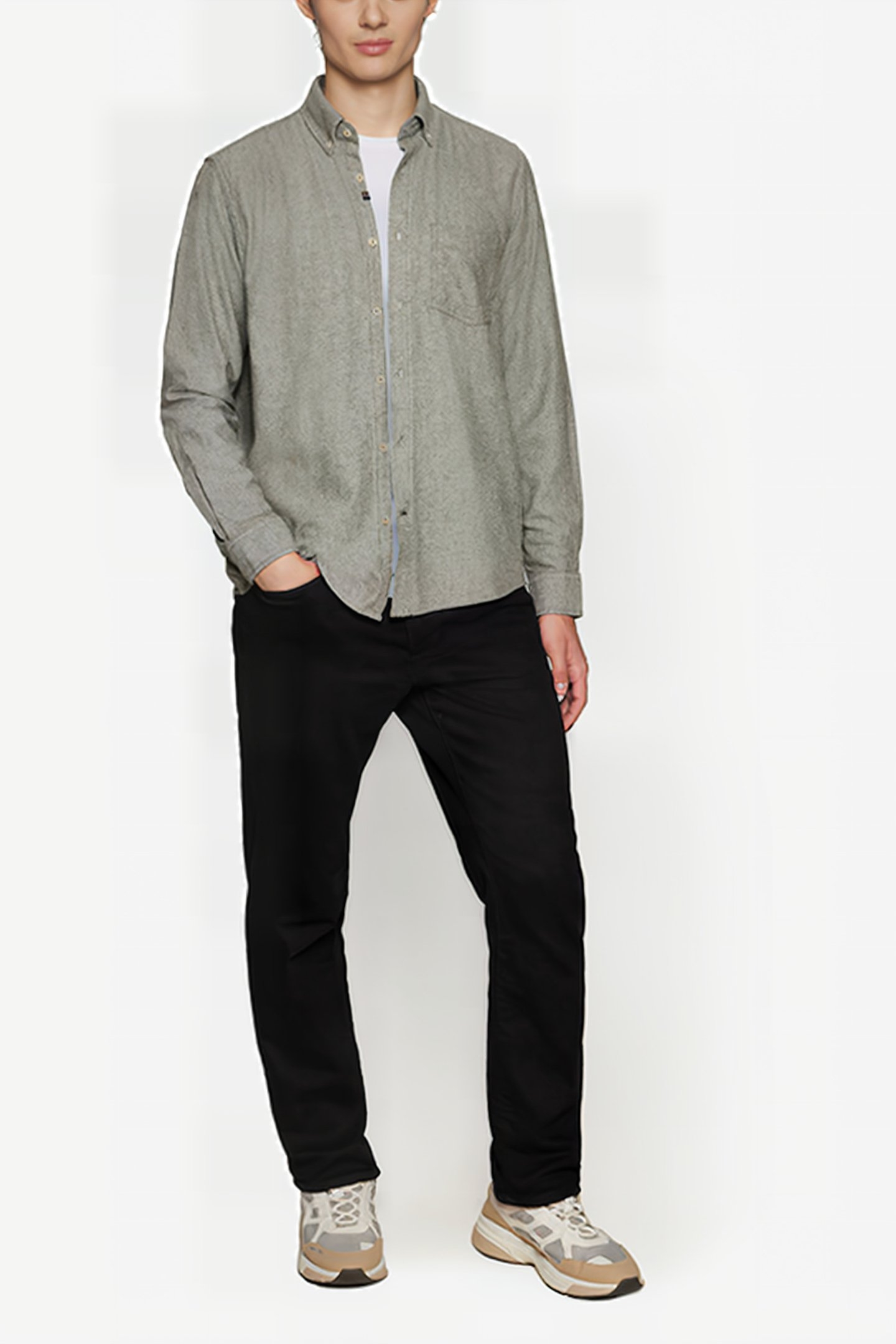 SAXONSI FLANNEL + FULL GREEN 3