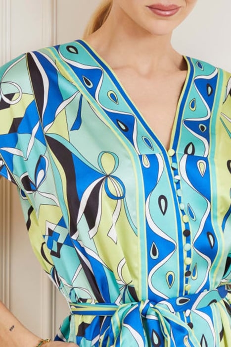 TULUM DRESS GREEN SLIPKNOT 5