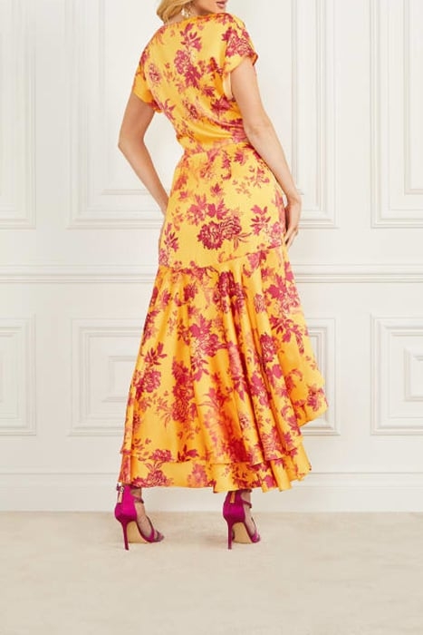 MARCIANO BY GUESS EMAYA WRAP DRESS EDEN PRINT 2