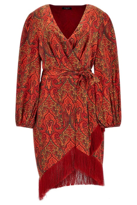 MARCIANO BY GUESS MORRIS DRESS PAISLEY PRINT 4