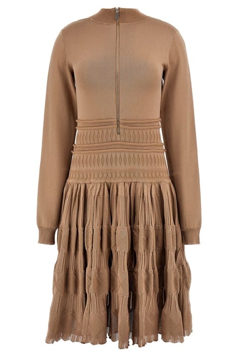 MARCIANO BY GUESS TEMPO HIGH NECK SWEA MACCHIATO MINI DRESS 3