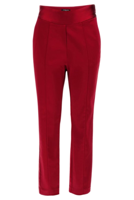 ROXANNE PANT LACQUER RED STRAIGHT 4