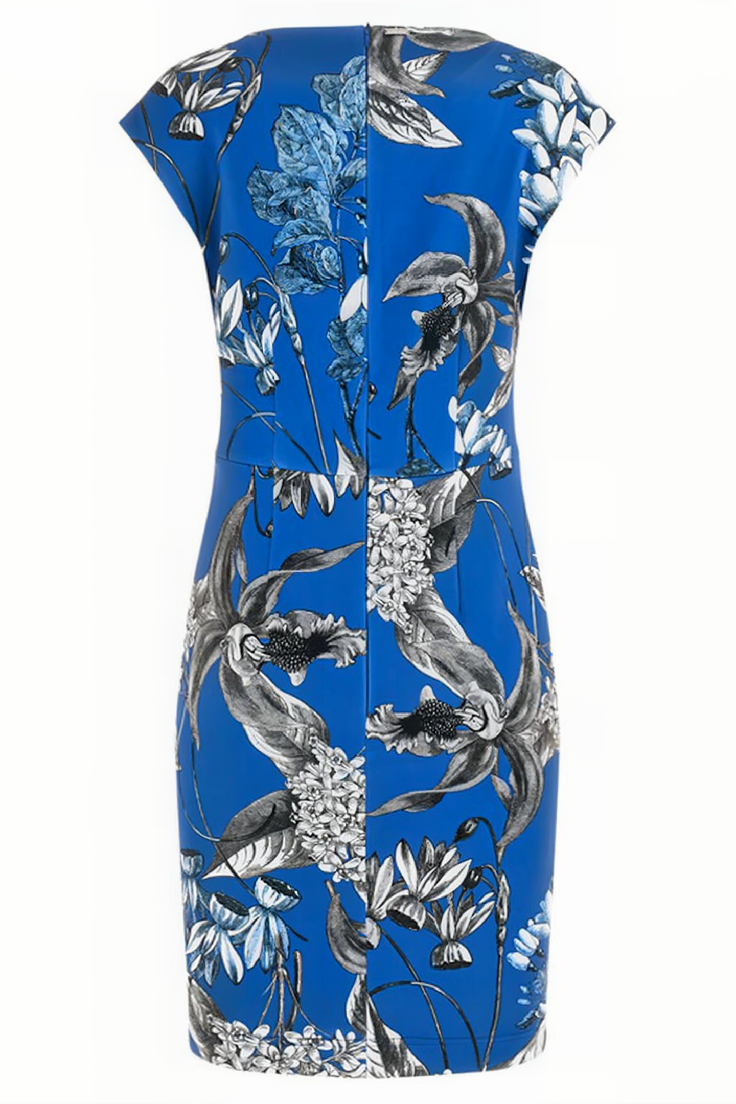 GUESS ECO SL SCUBA VAL DRESS PHANTOM FLORA PRINT 2