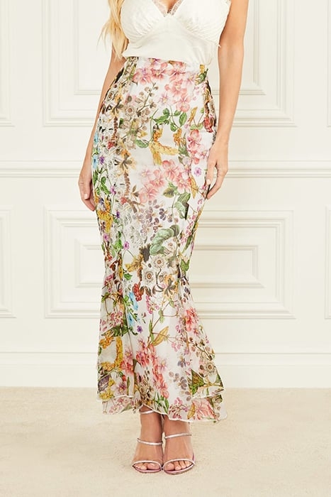 BOTANICAL SKIRT GARDEN PRINT 1